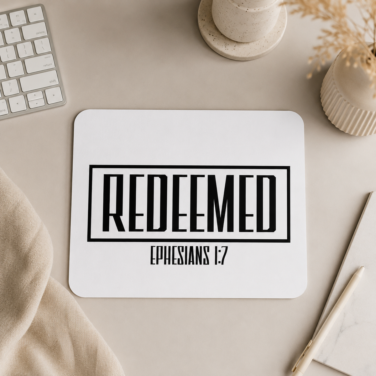 Redeemed Mousepad