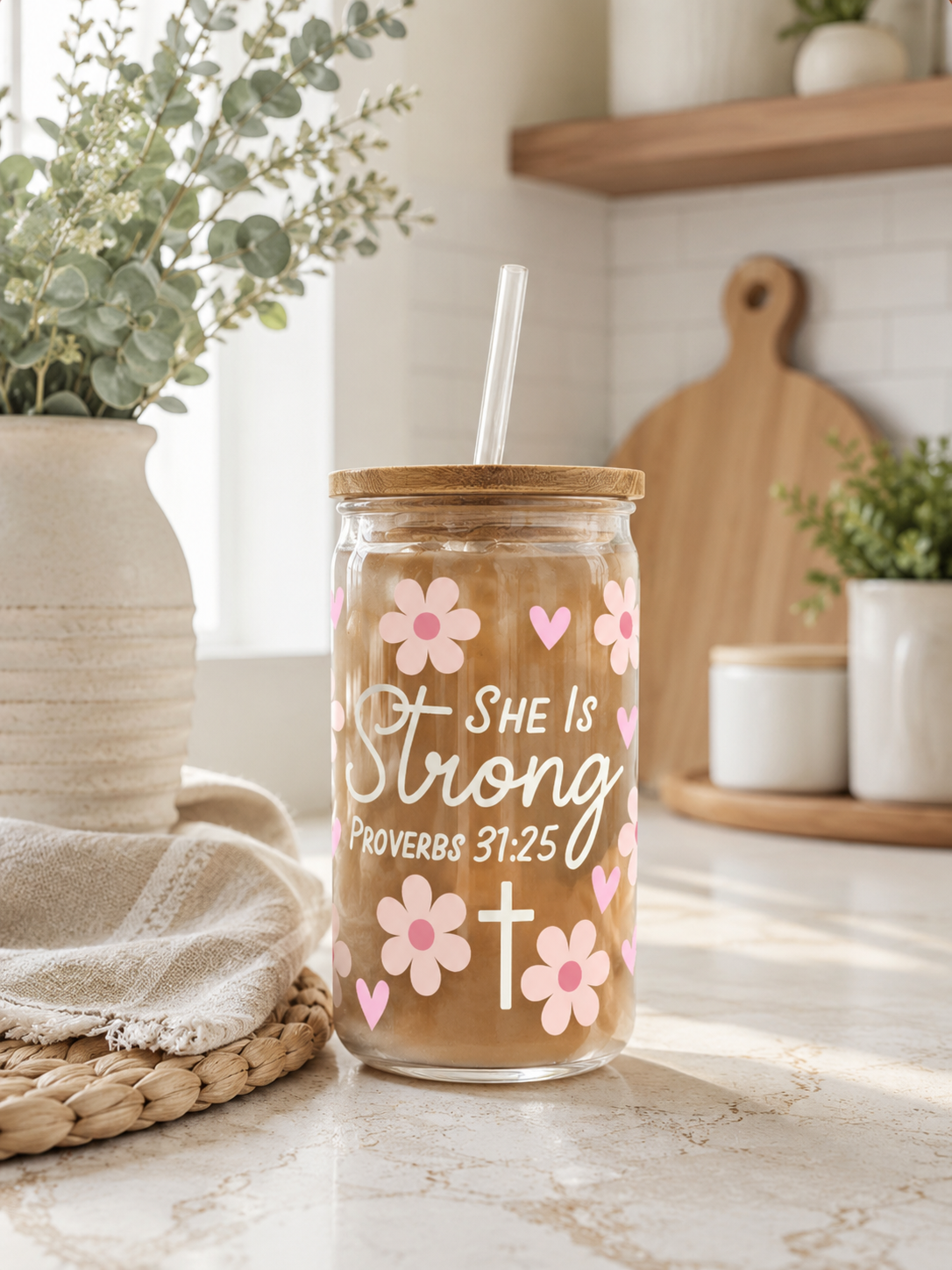 She Is Strong Tumbler