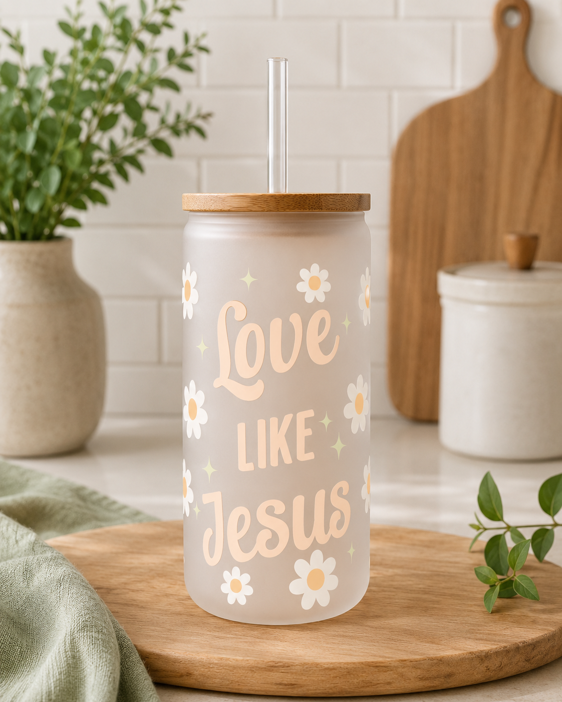 Love Like Jesus Matte Tumbler