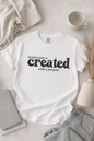 Created with a Purpose tshirt