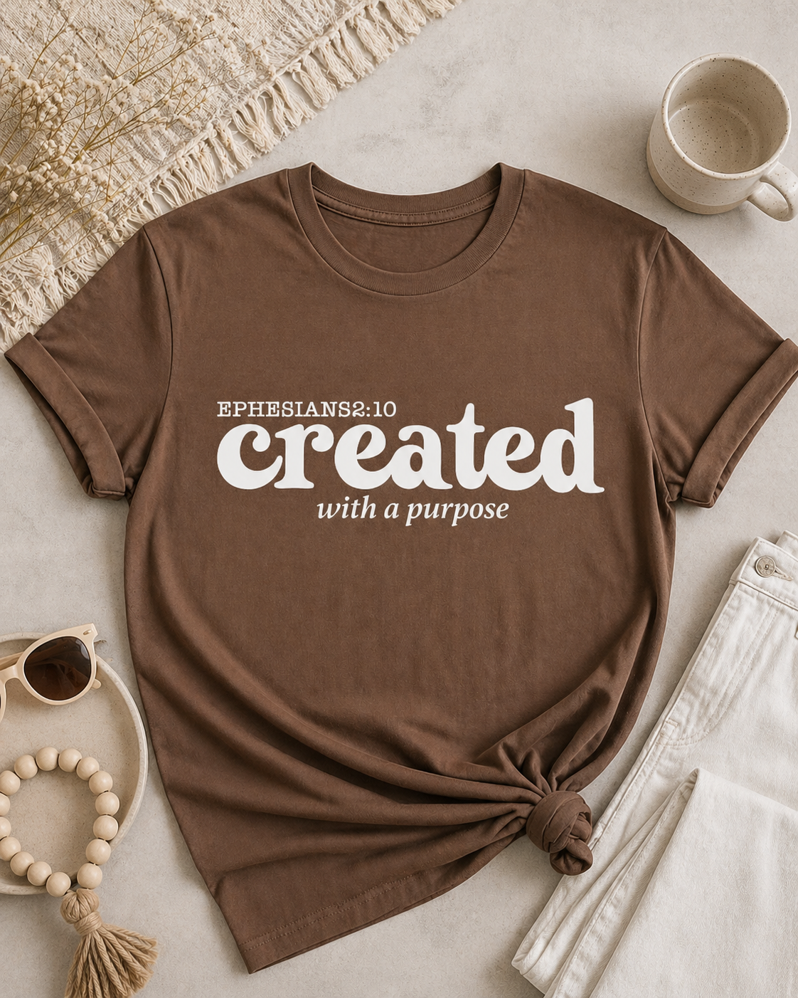 Created with a Purpose tshirt