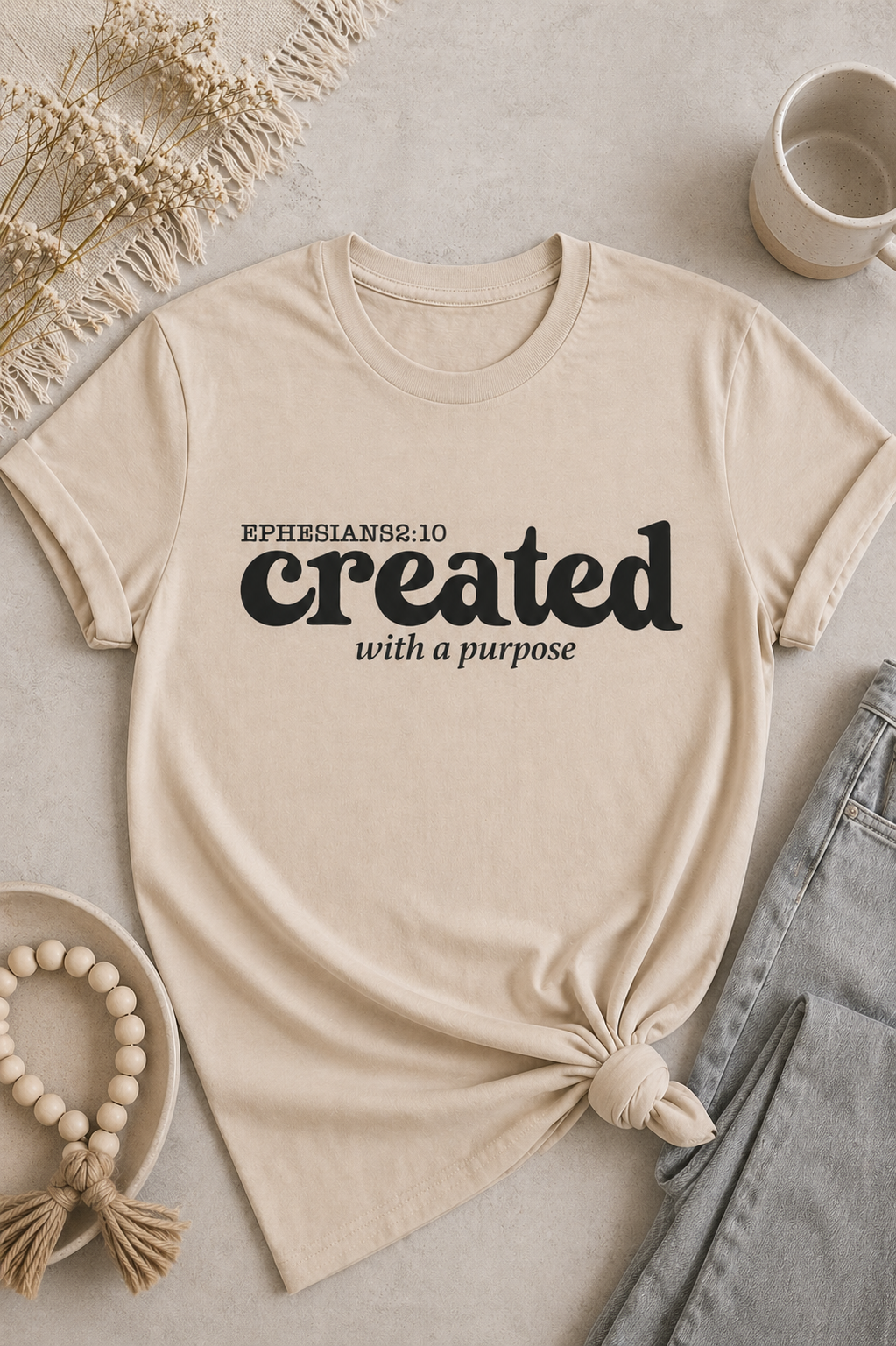 Created with a Purpose tshirt