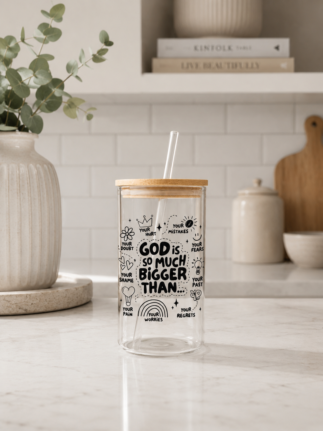 God Is Much Bigger Tumbler