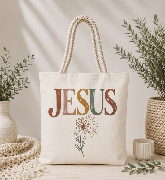 Jesus Tote Bag