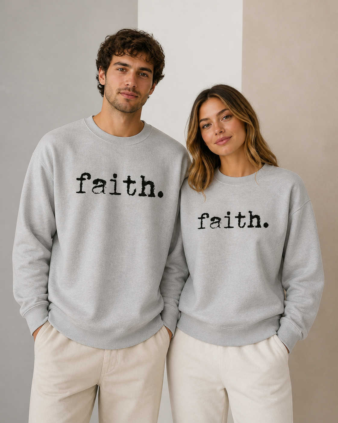 Couple Faith Sweater