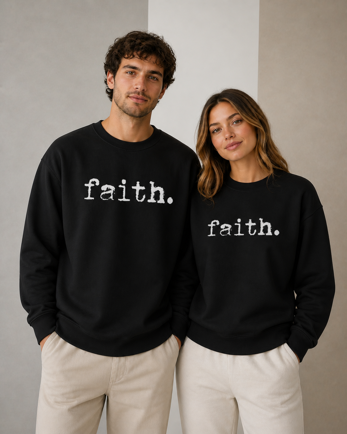 Couple Faith Sweater