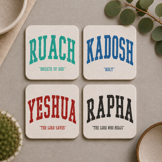 Godly Coasters (4 pack)