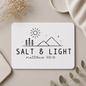 Salt And Light Mousepad