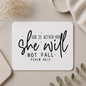God Is Within Her Mousepad