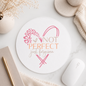 Not Perfect Just Forgiven Mousepad