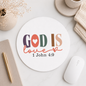 God Is Love Mousepad