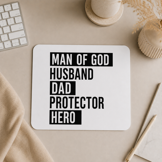 Man Of God Mousepad