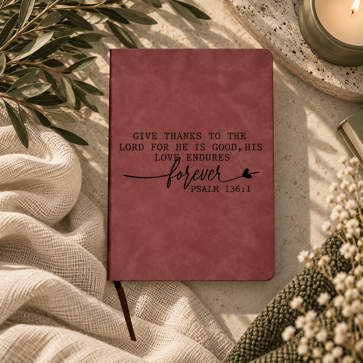 Give Thanks to the Lord Notebook