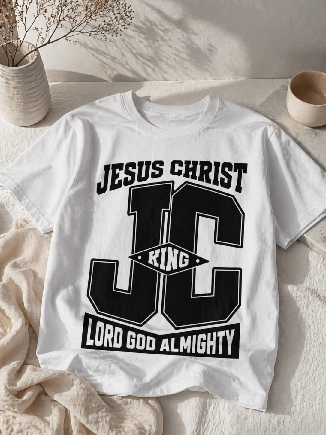 Jesus Christ Is King Tshirt